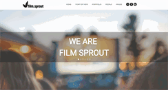 Desktop Screenshot of filmsprout.org