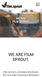 Mobile Screenshot of filmsprout.org